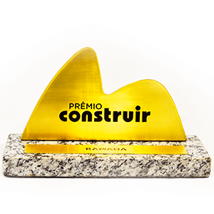 Troféu do Prêmio Construir concedido à Ramada